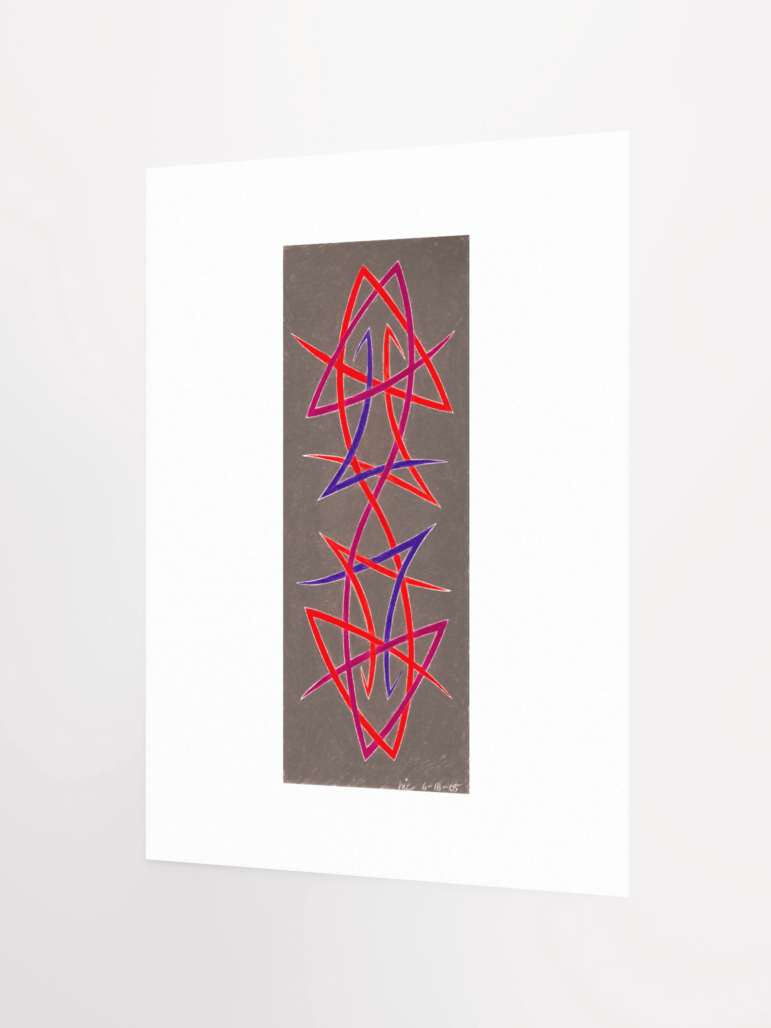 Pinstripe Three 06.18.05 print product image (3)