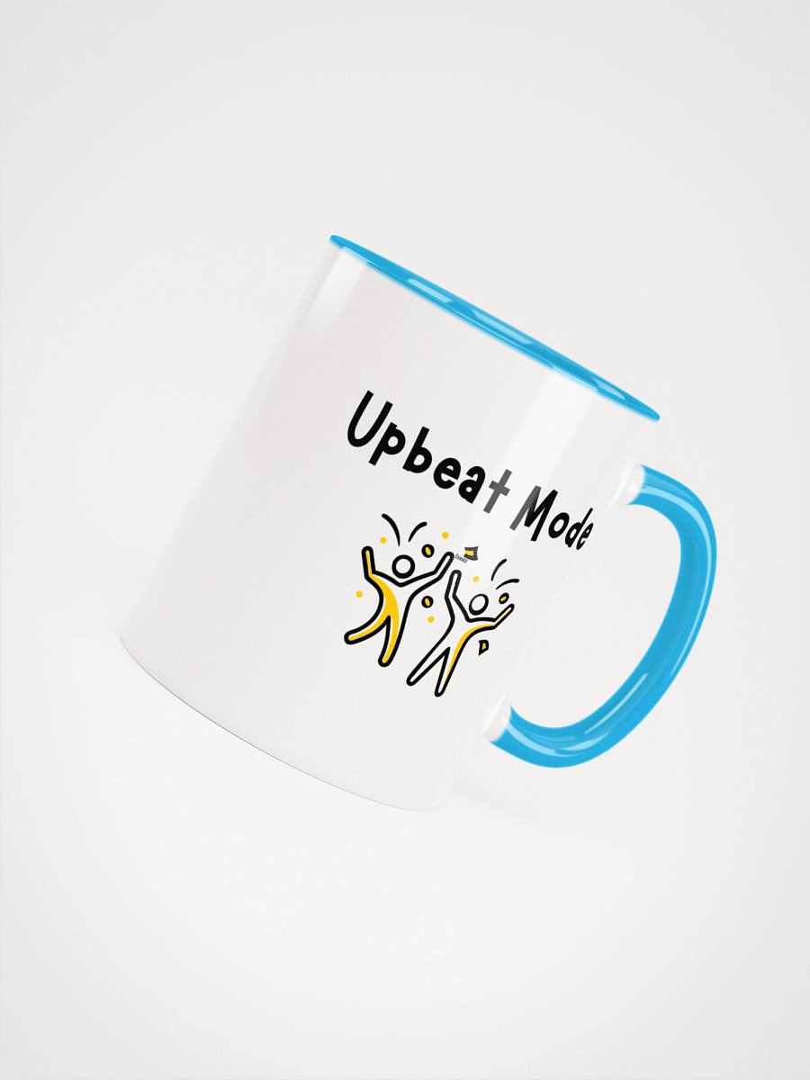 "Upbeat Mode" My Vibe Ceramic Mug with Color product image (5)