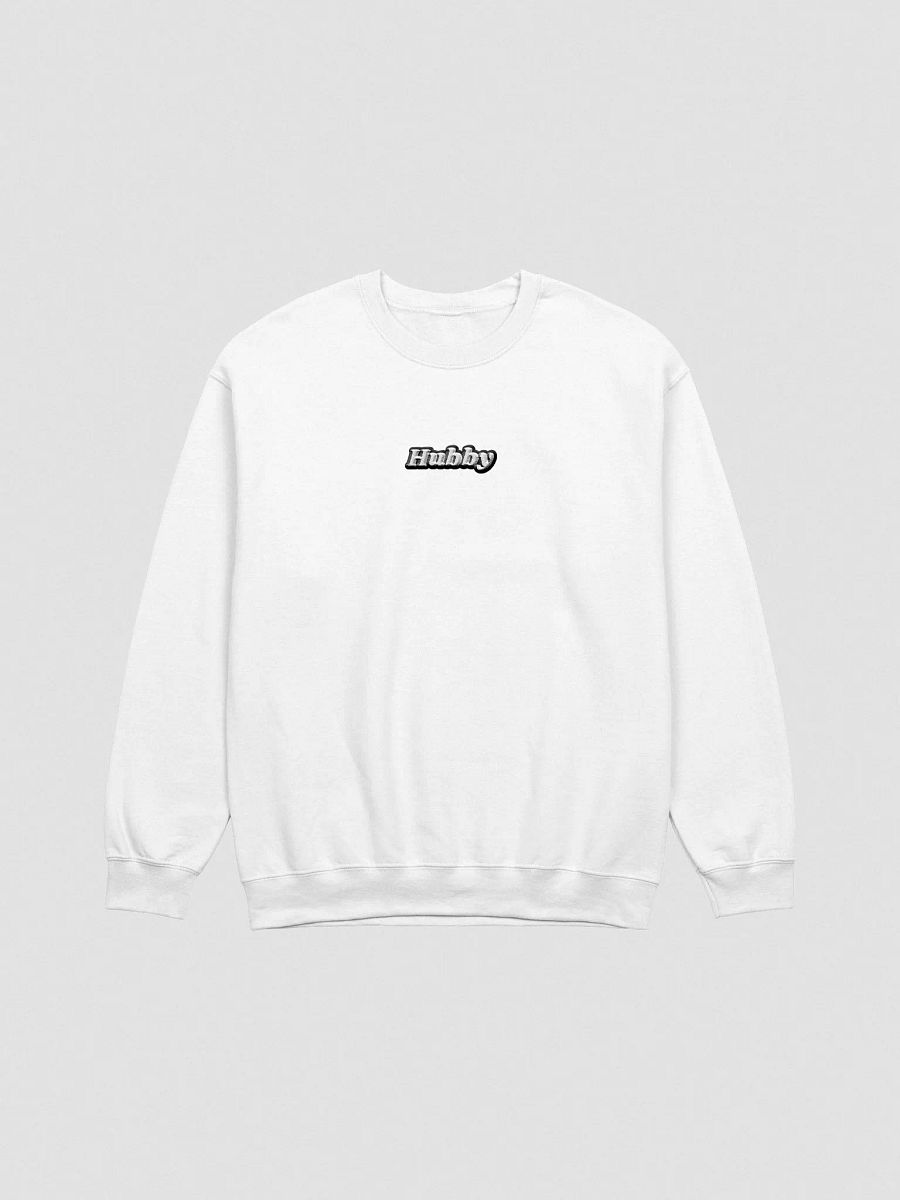Hubby Embroidered Classic Crewneck Sweatshirt product image (4)