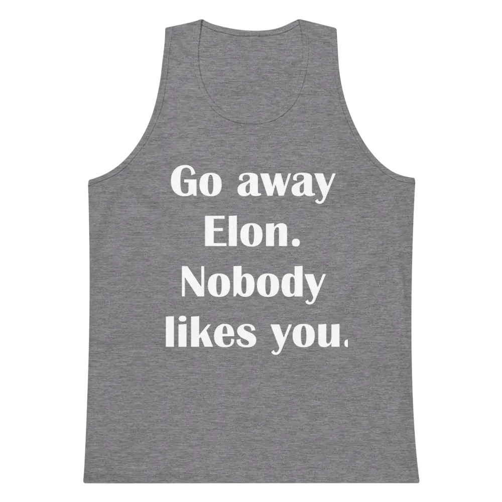 Go Away Elon Tank M product image (64)