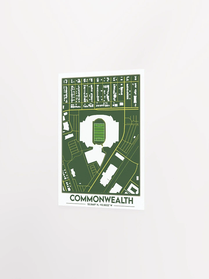 Commonwealth Stadium Map Design Poster product image (8)