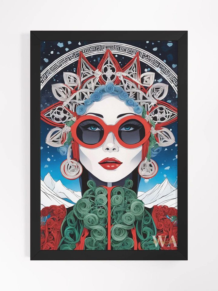 Winter Wiccan 05 - Framed Matte Poster product image (2)