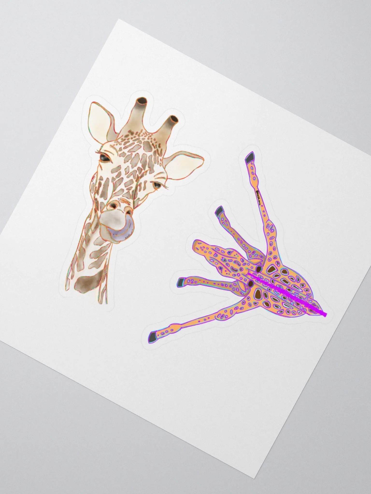 Giraffe Stickers product image (2)