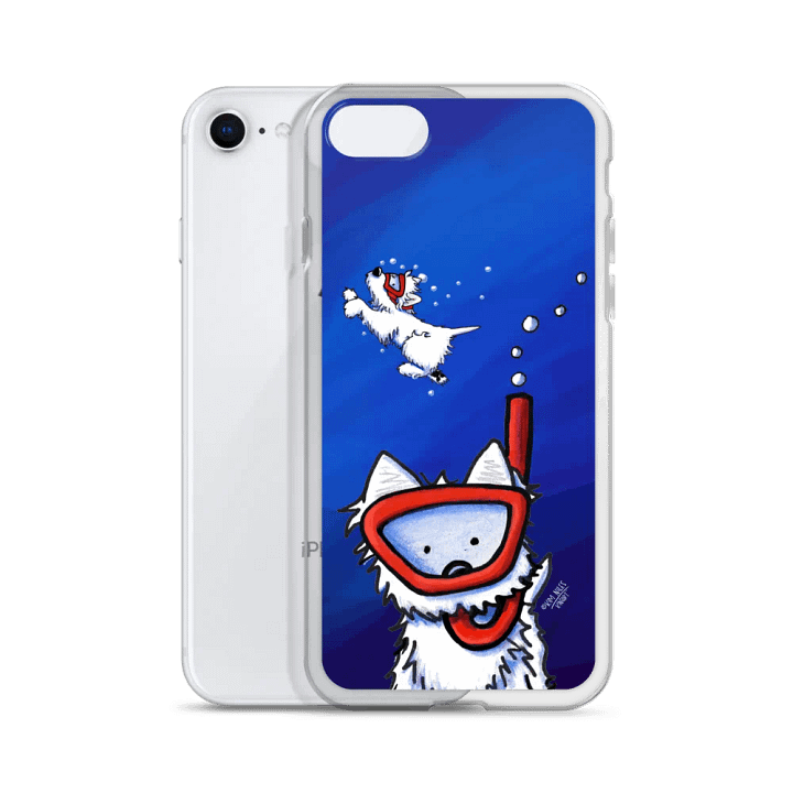 Underwater Pups iPhone® Clear Case product image (2)