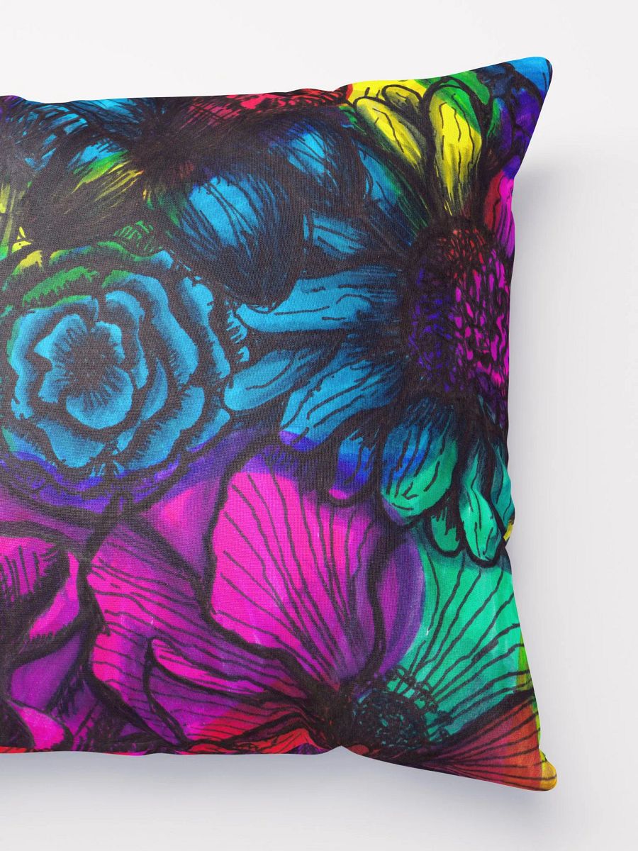 Tie-dye Flower Pillow product image (3)