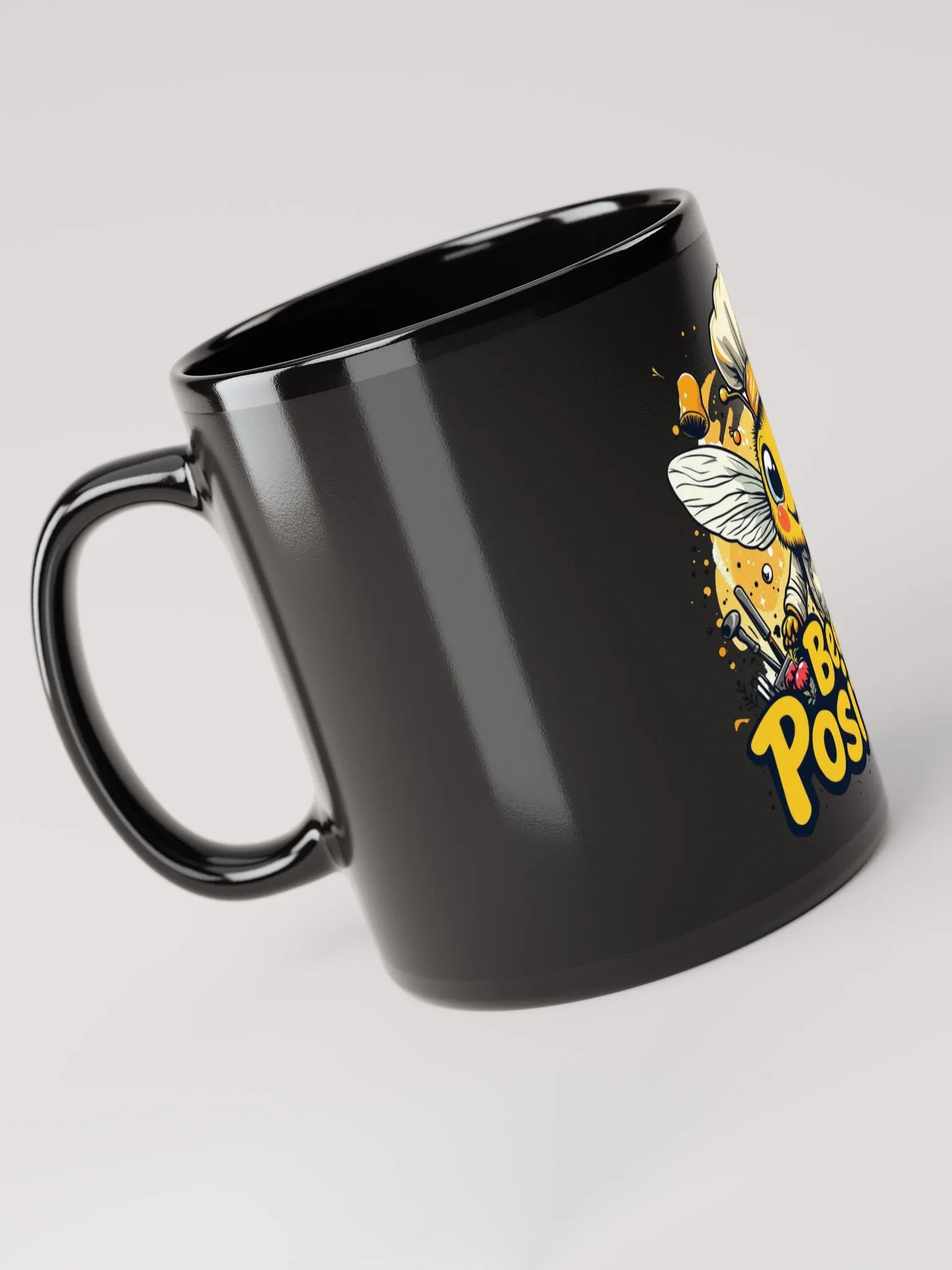Bee Positive Chef's Mug product image (5)