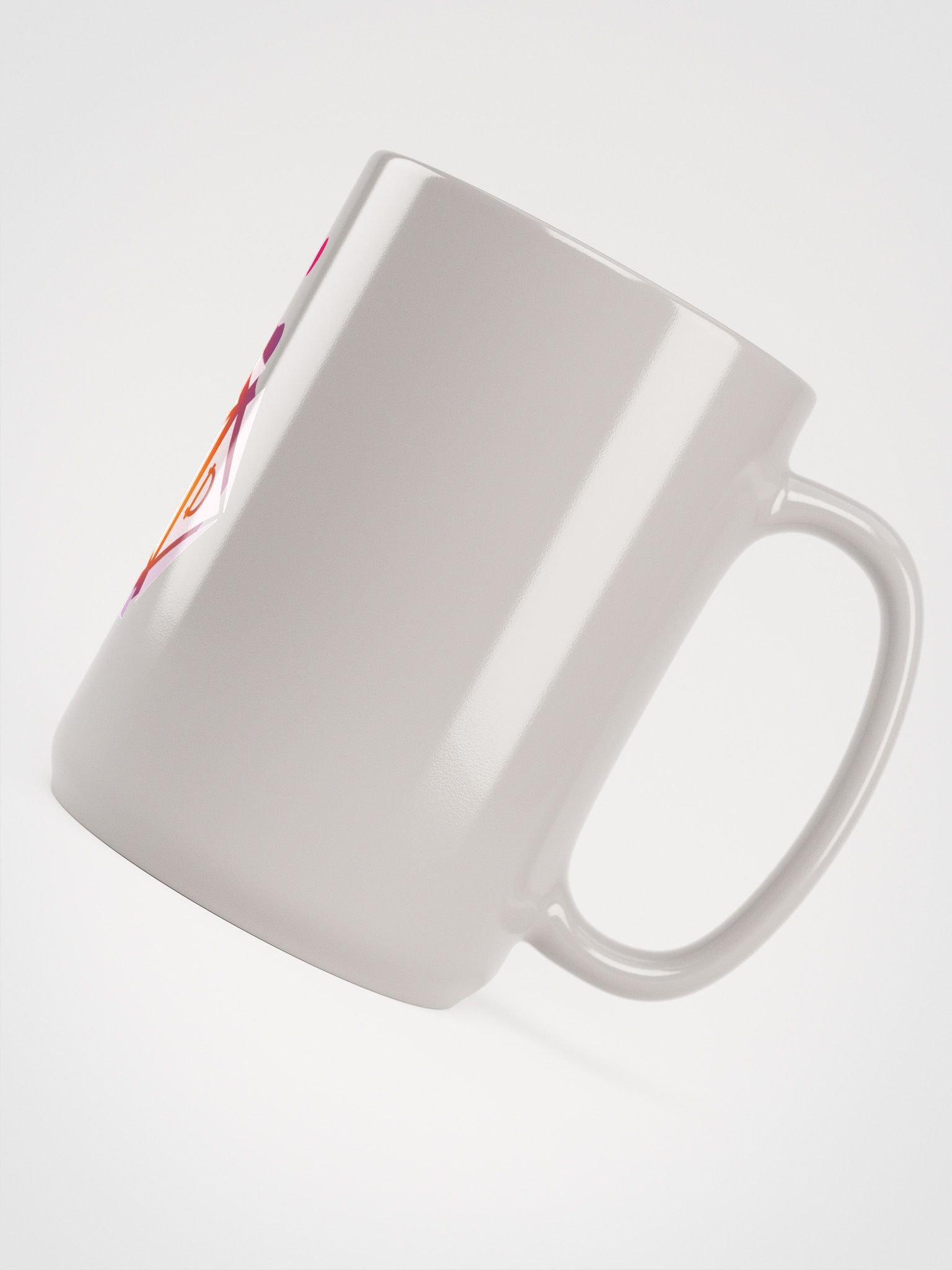 Tasse blanche lisse DCDD 15 oz product image (5)