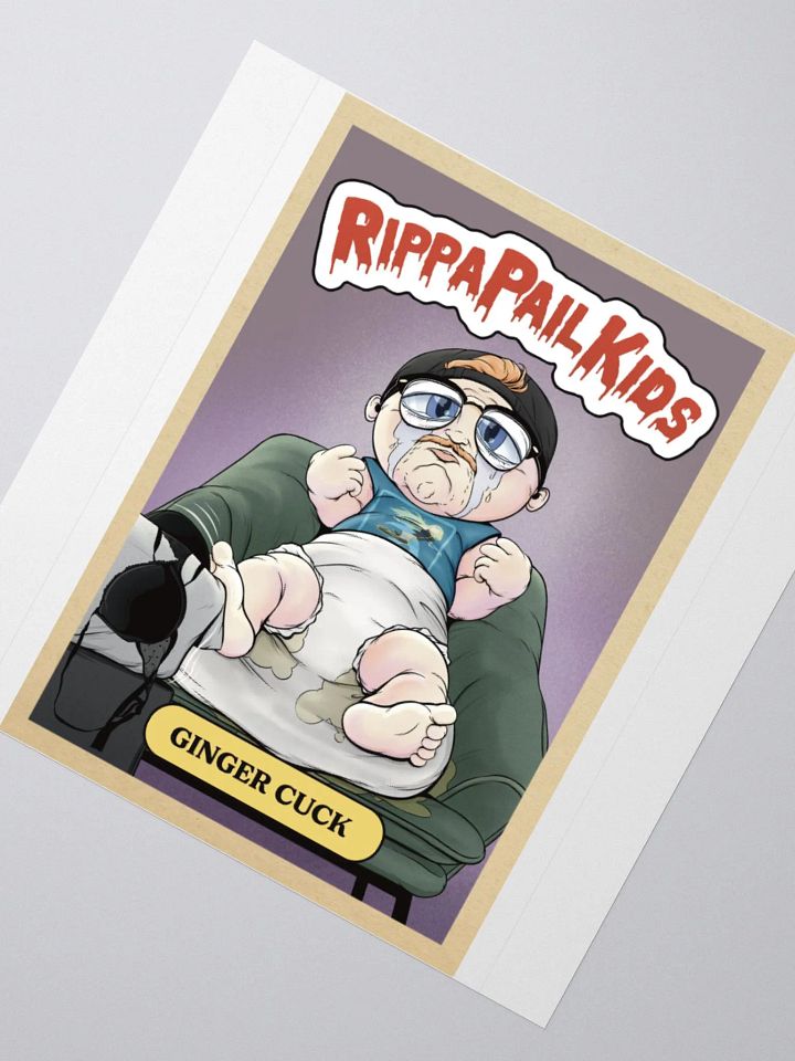 RippaPail Kids Ginger Cuck Sticker product image (2)