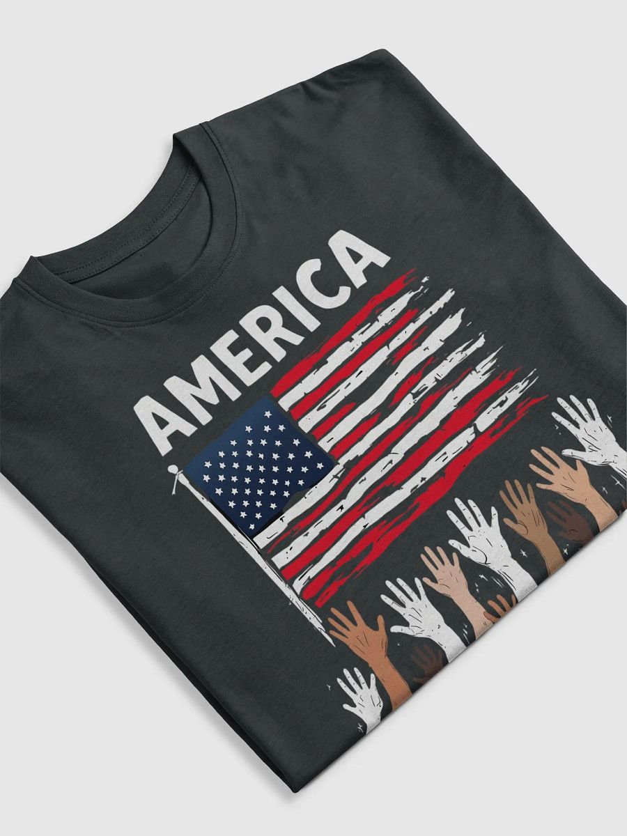 America Was Built by Immigrants Diversity Immigration Rights Men's Tee product image (10)