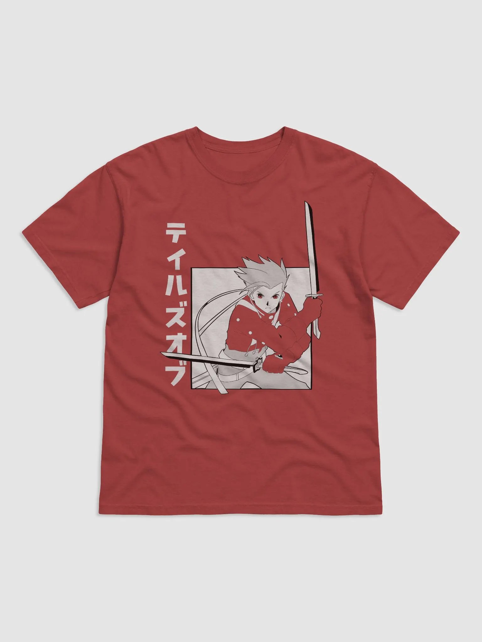 Lloyd (Alt) Heavyweight T-shirt (Crimson, Black) product image (9)