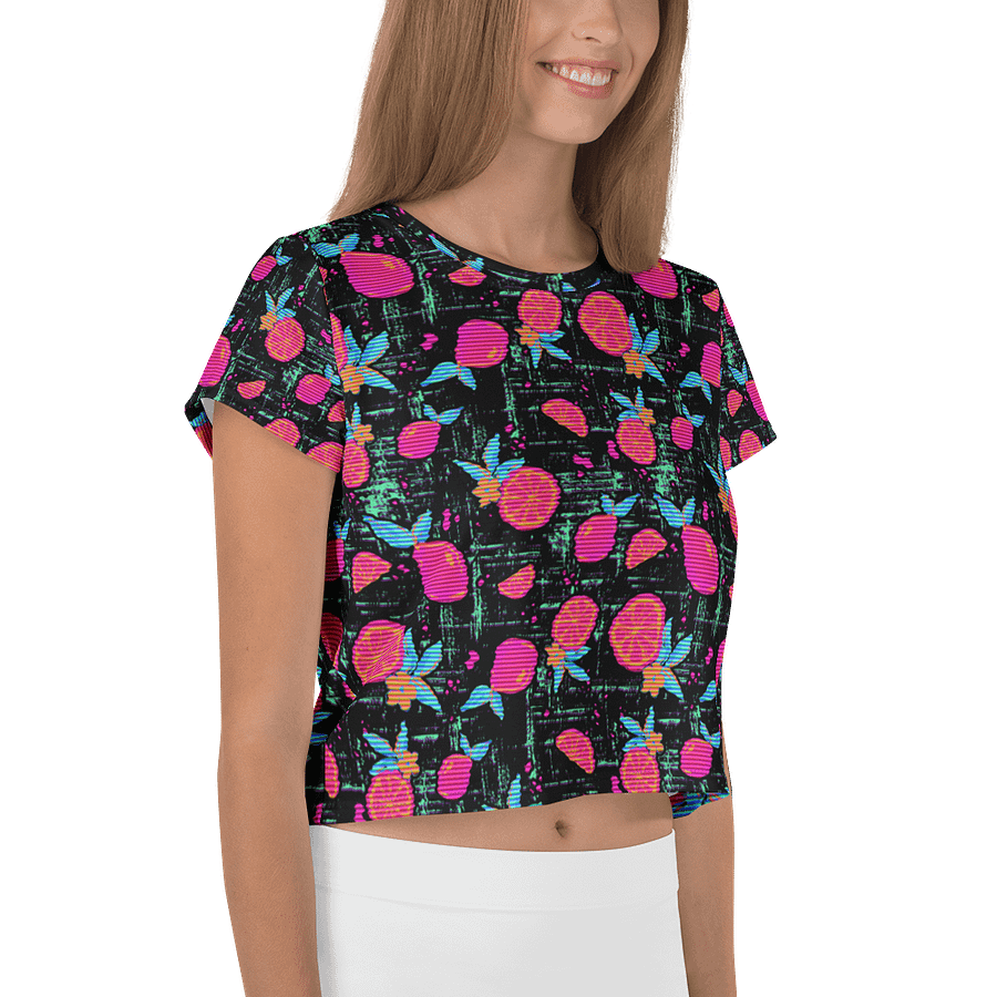Hot Pink Lemonade Cropped Tshirt product image (4)
