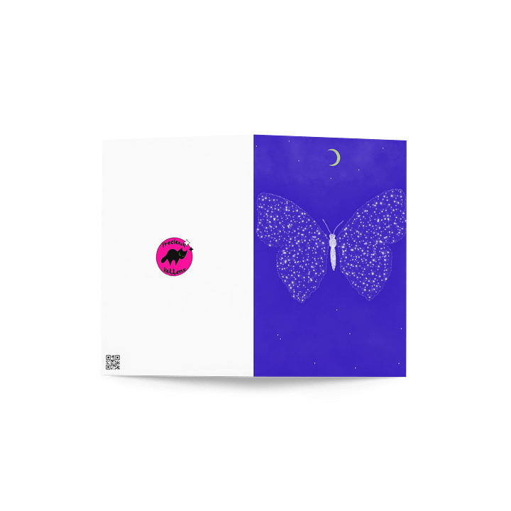 Starry Butterfly Greeting Card product image (2)