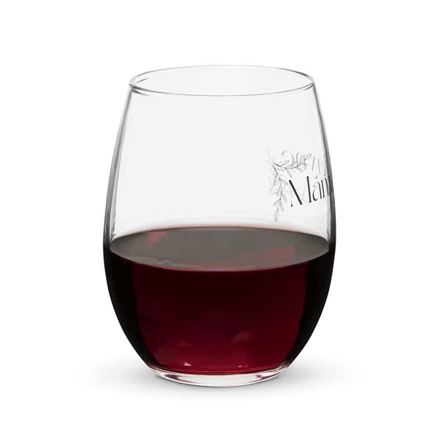 Mamma Jayne Stemless Wine Glass product image (8)