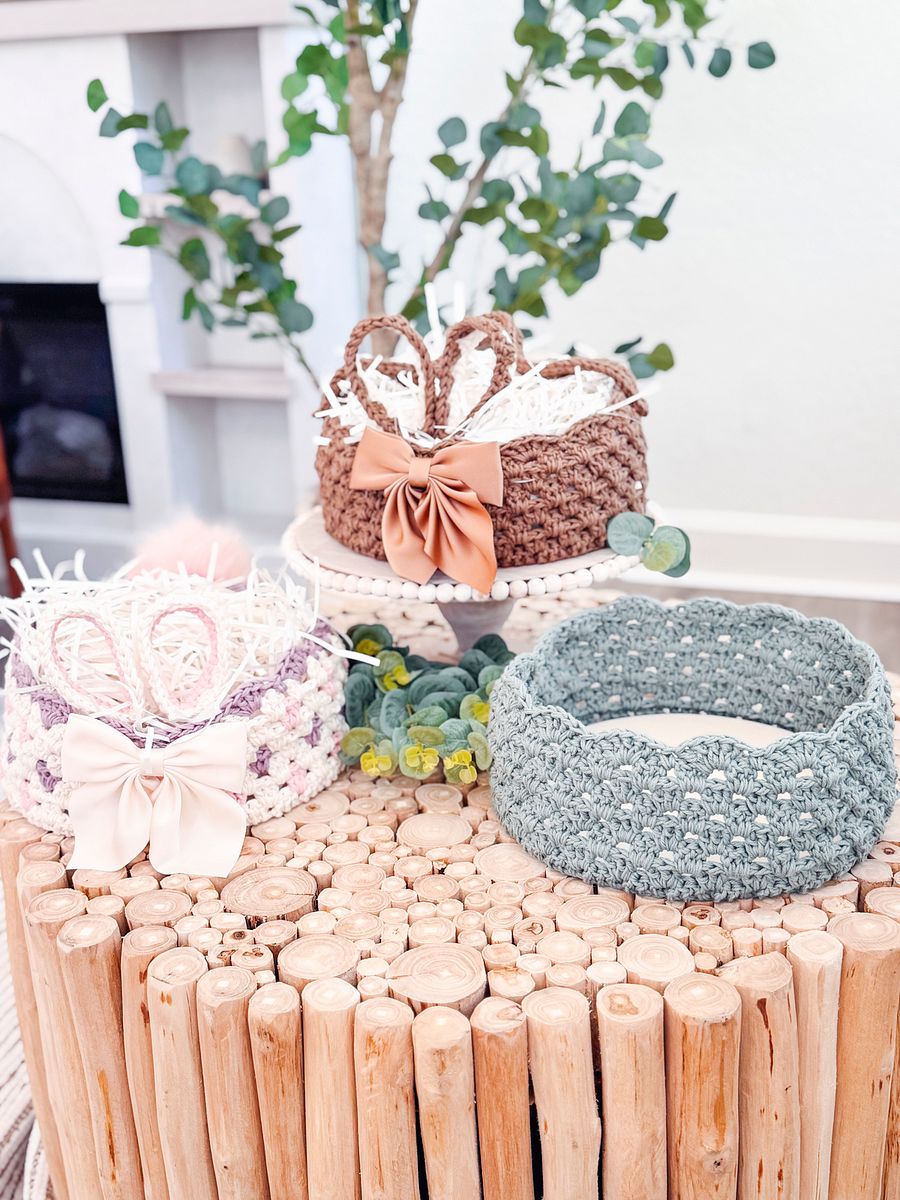 Granny Stitch Easter Basket Crochet Pattern product image (7)
