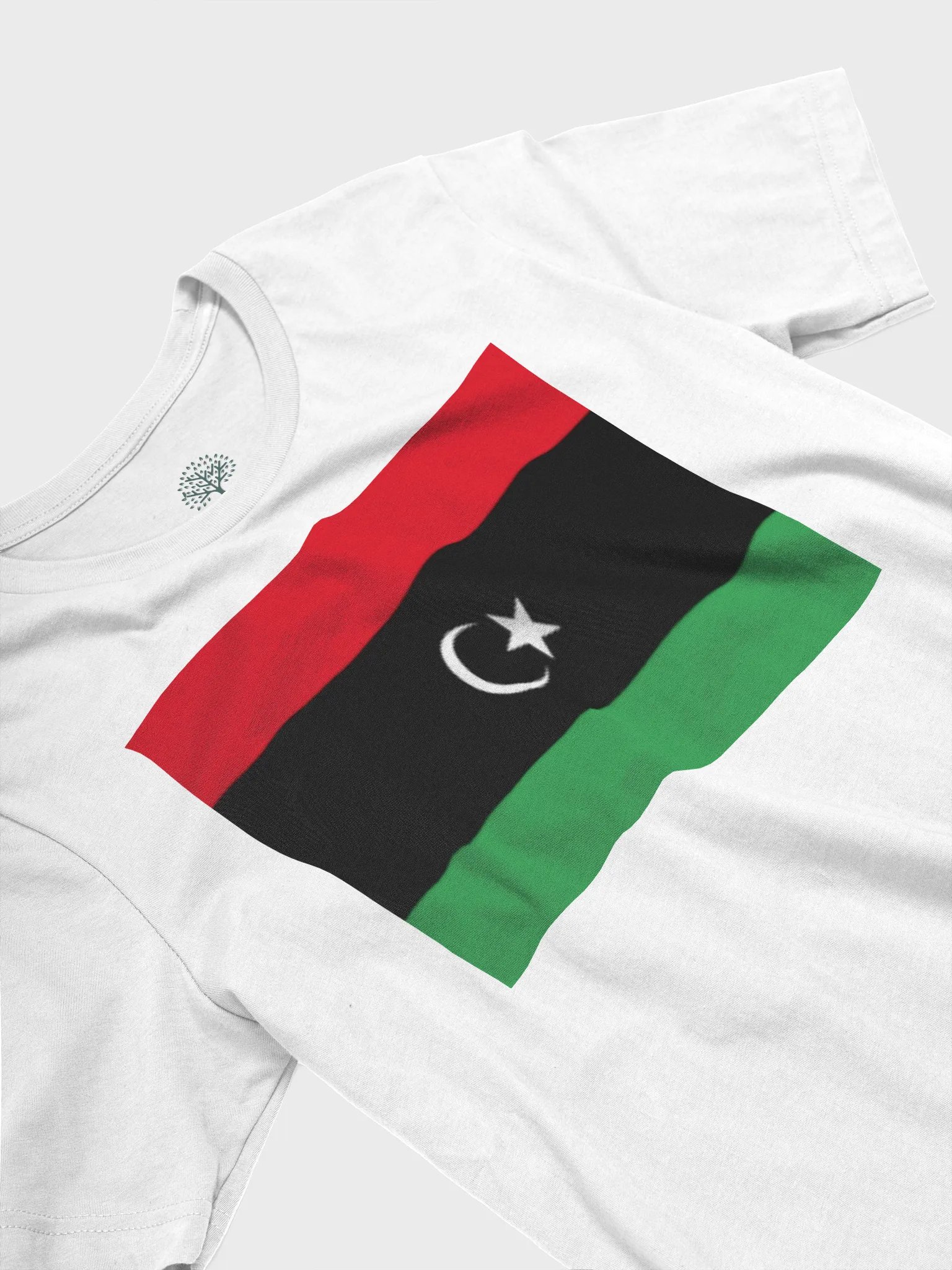 Graphic Grove Supersoft Unisex Libyan Flag T-Shirt - Exclusive product image (5)