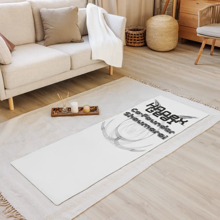 Yoga Mat - Co Founder Shaumarai - Black HApex Gear Black Logo product image (8)