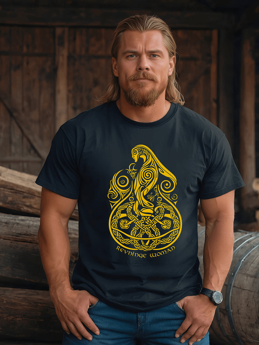 Unisex T-shirt - Revninge Woman Urnes- Black product image (1)