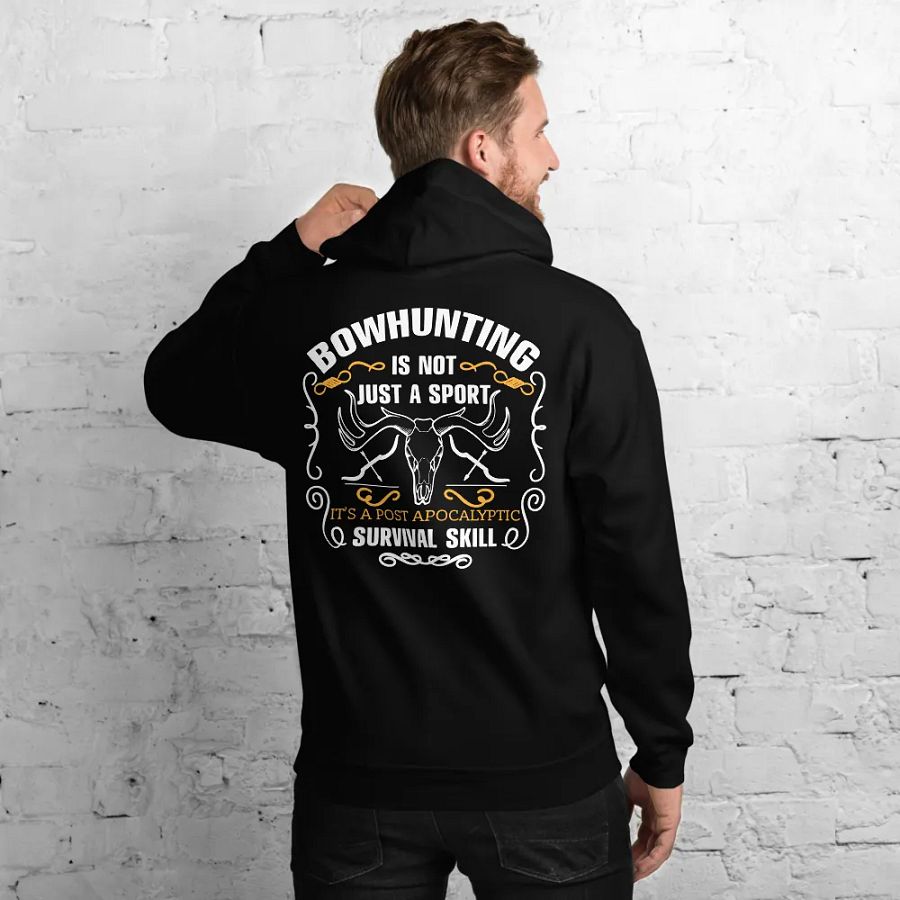 Bowhunting Survival Hoodie – Gear Up for the Apocalypse! product image (13)
