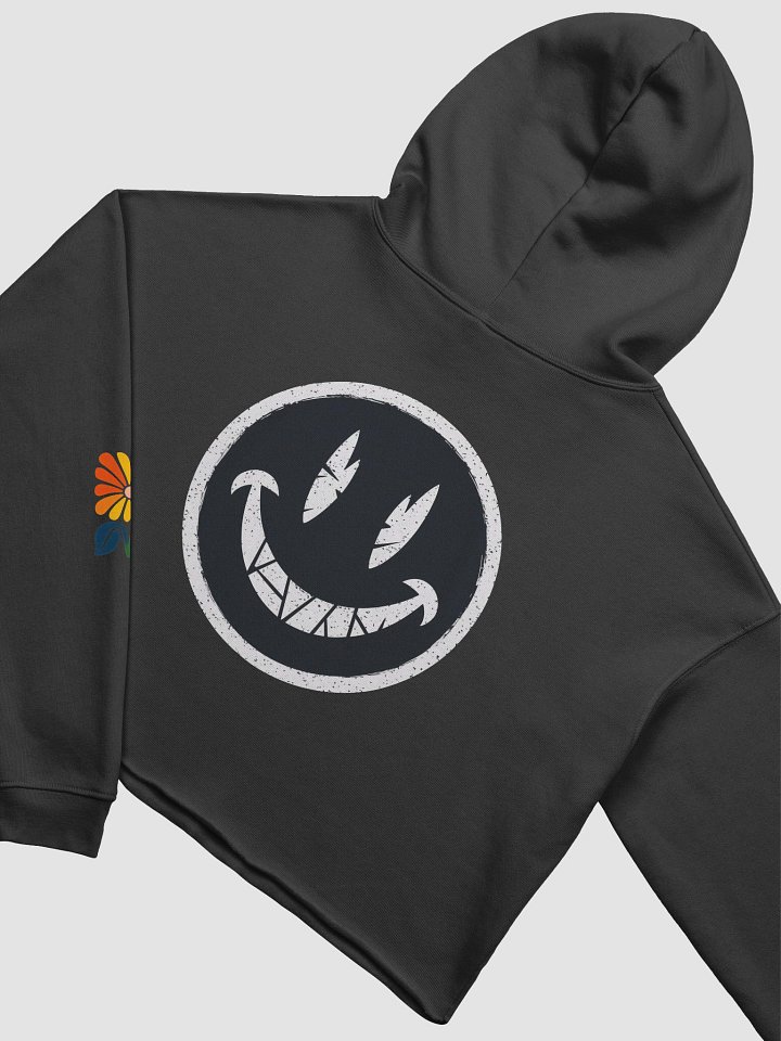 Stylized Bloom Cropped Hoodie product image (2)