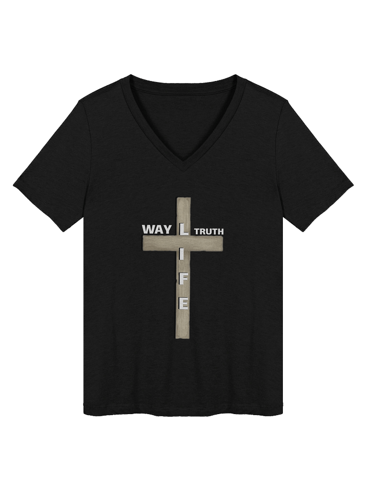 Way Truth Life V-Neck T-Shirt product image (2)