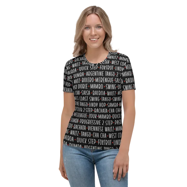Women's Ballroom Dance T-Shirt product image (1)