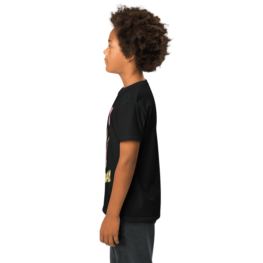 Happy Birthday (Panda Eating Noodles) T-Shirt For Kids product image (6)
