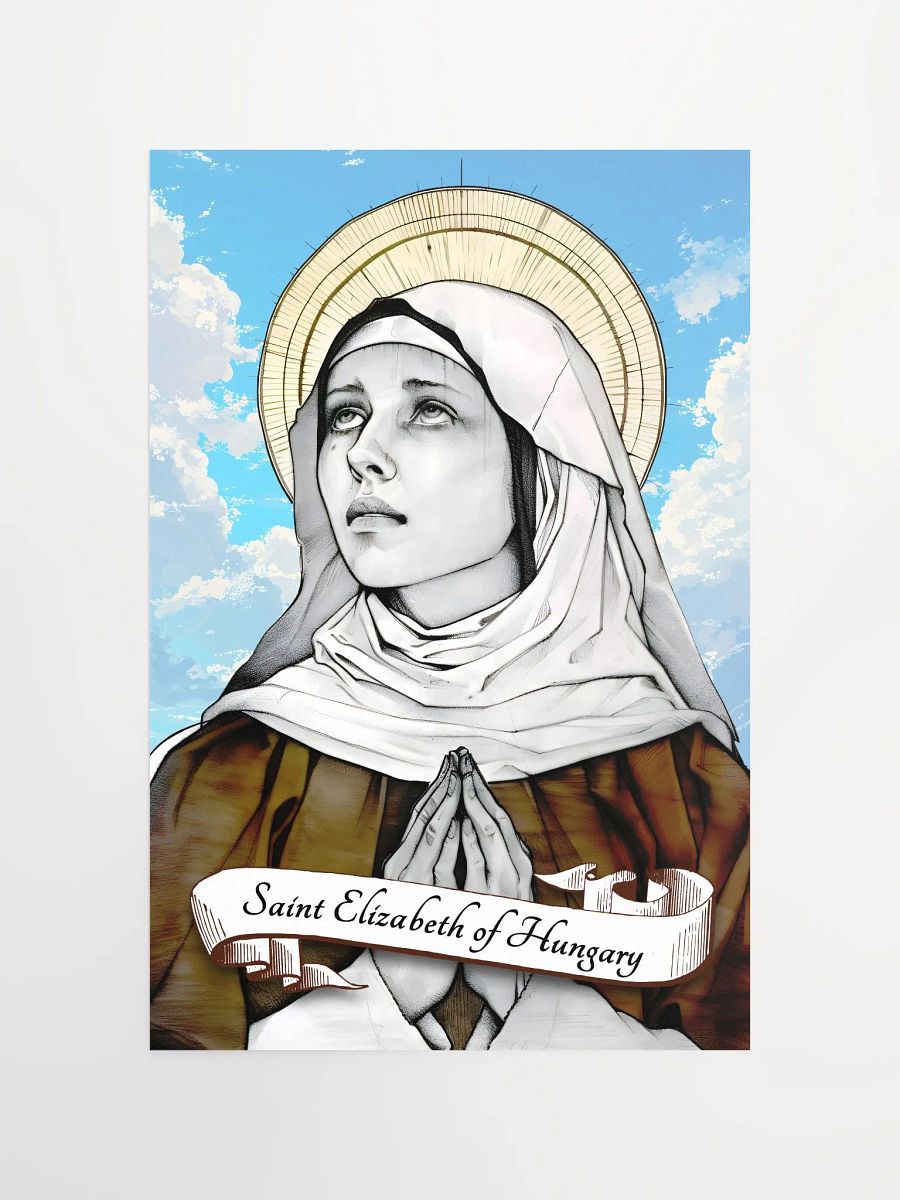 Saint Elizabeth Of Hungary Poster product image (2)