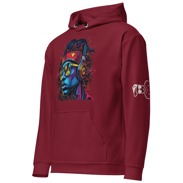 Urban Edge Neon Groove Unisex Hoodie product image (2)