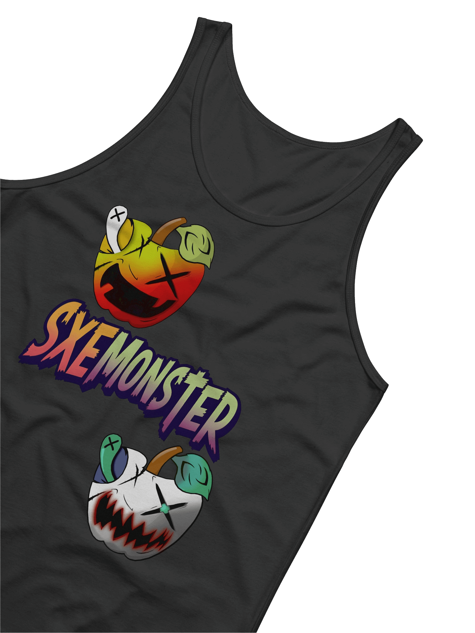 Straightedge Monster Drama Apples Tank Top product image (13)