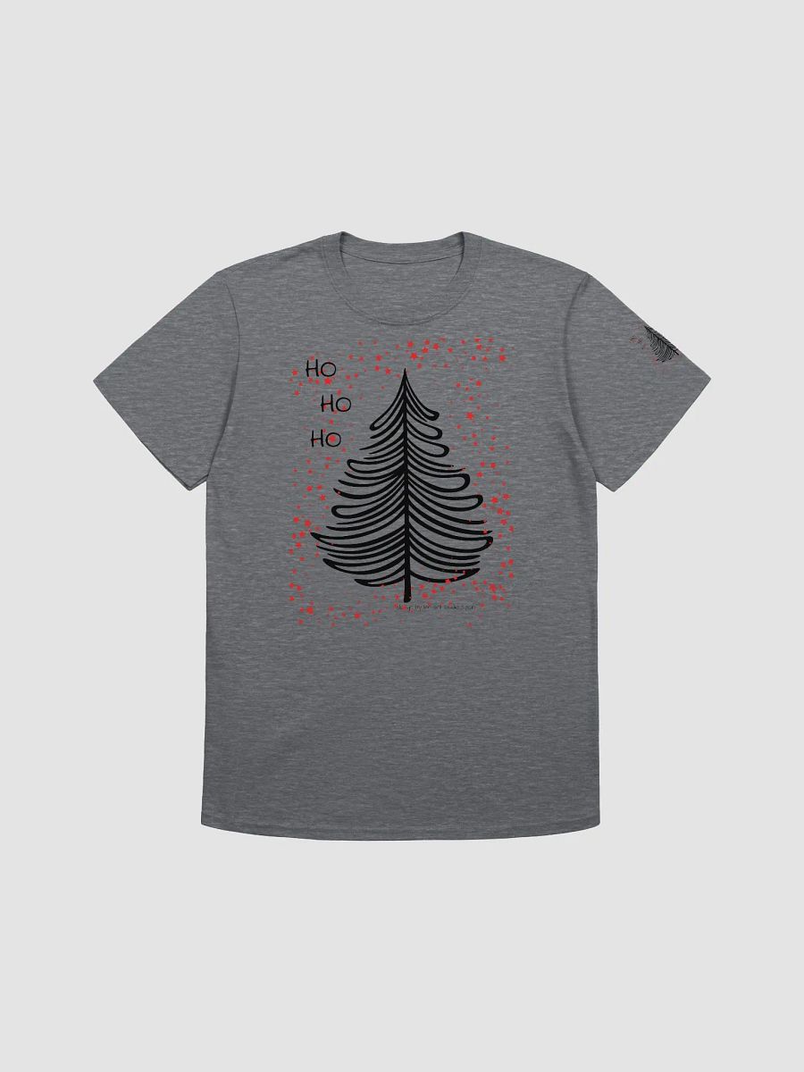 Christmas design minimalistic, abstract tree with red stars product image (2)