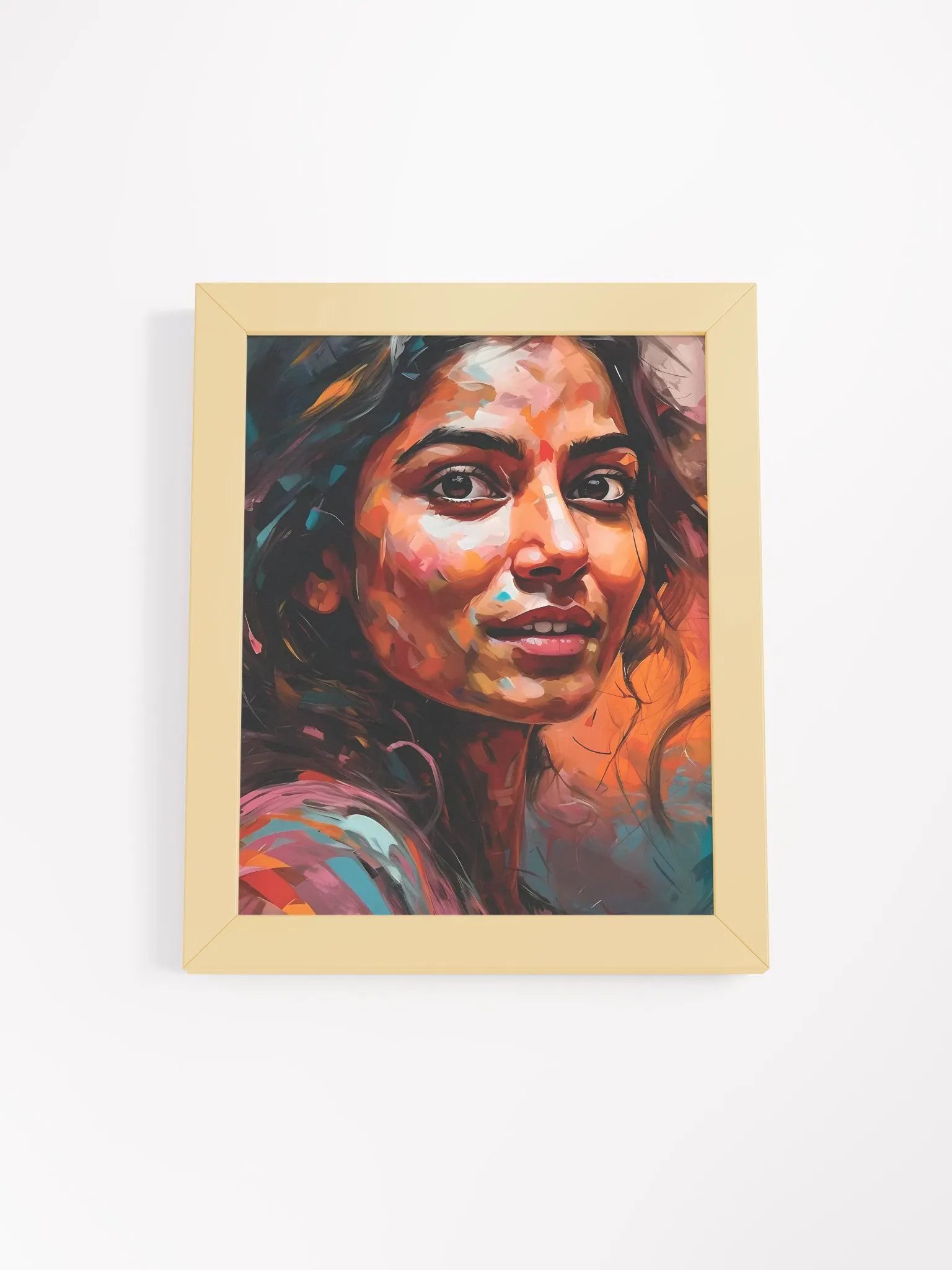 Woman Art Frame | Woman Painting | Girl Frame | Painting #A1 product image (8)