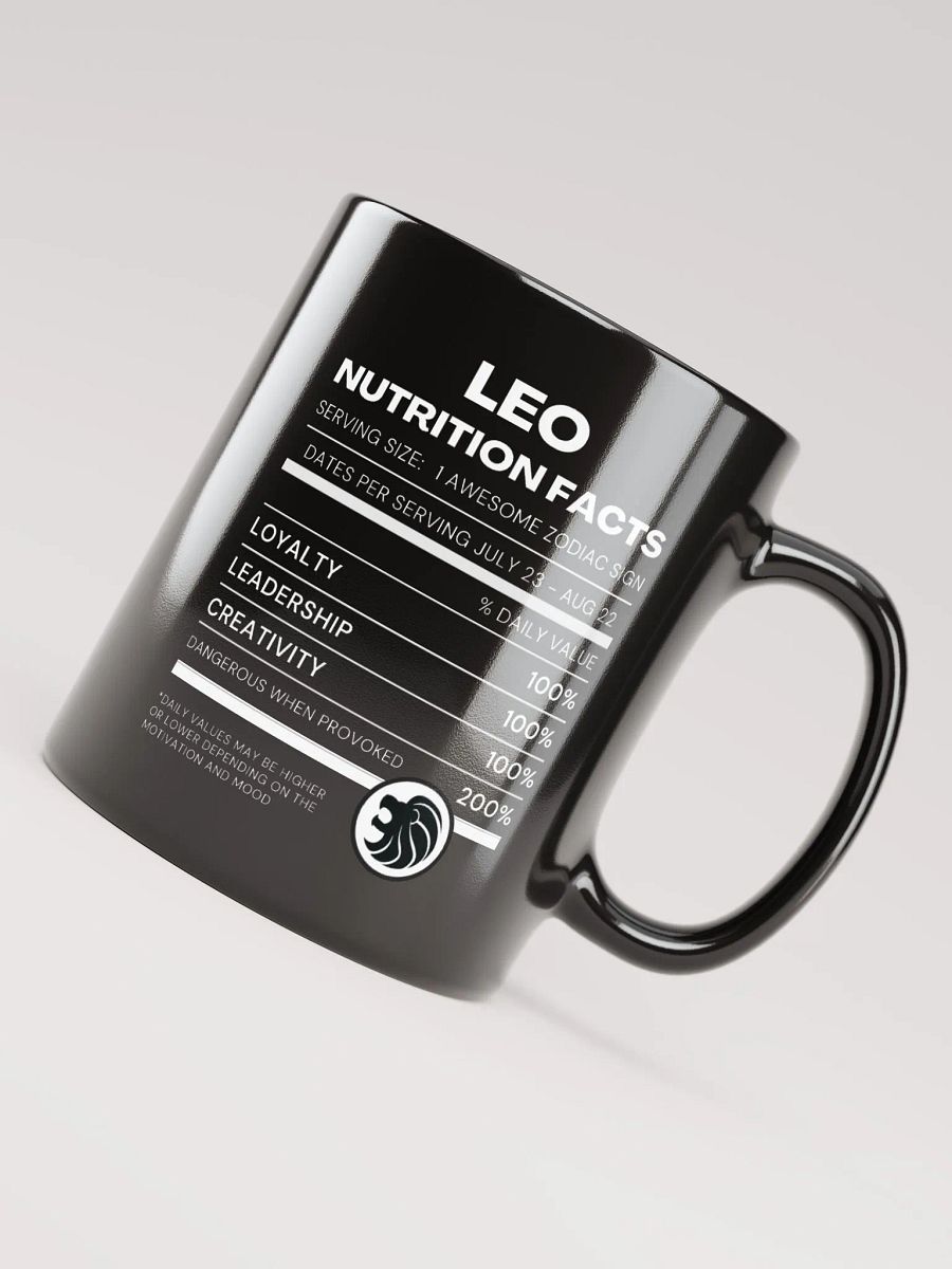 Leo Nutrition Facts Mug product image (3)