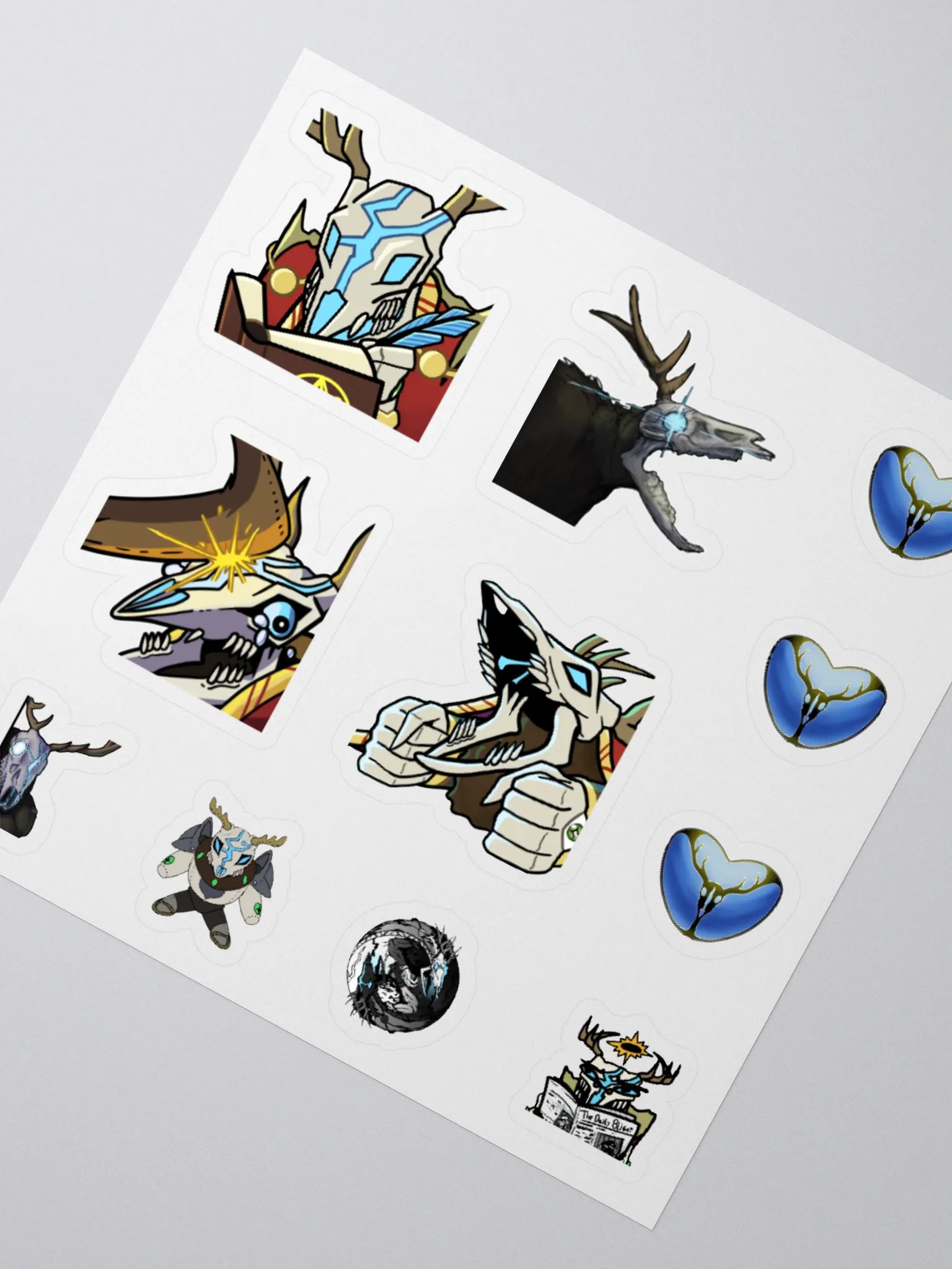 Channel Emotes Pack 2 Kiss Cut Stickers product image (5)