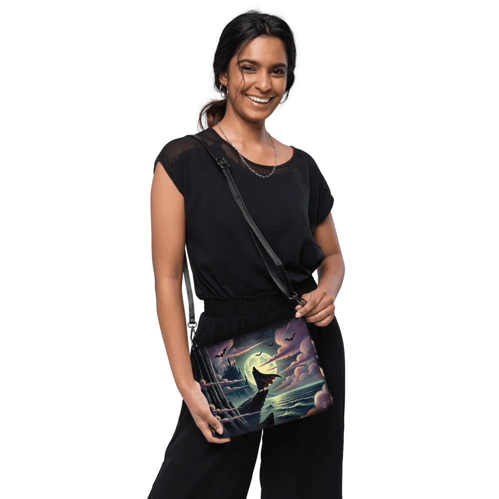 Dramatic Vampire Crossbody Bag - Halloween Purse product image (10)