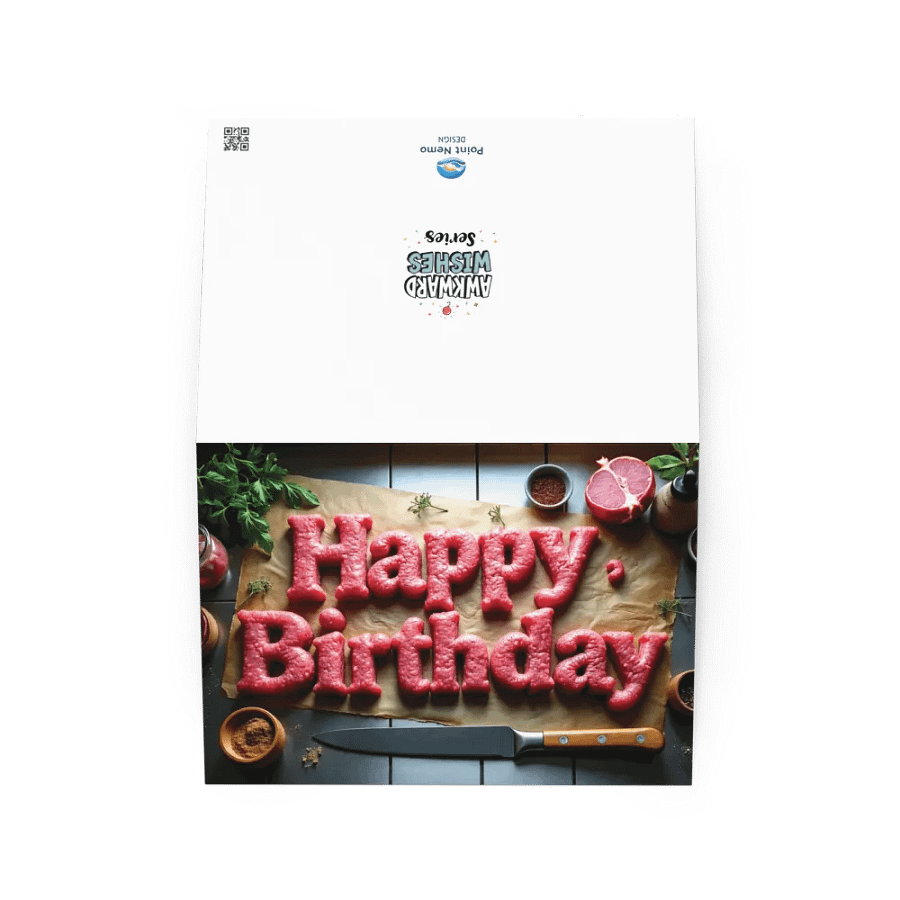 Happy birthday card for vegans product image (2)