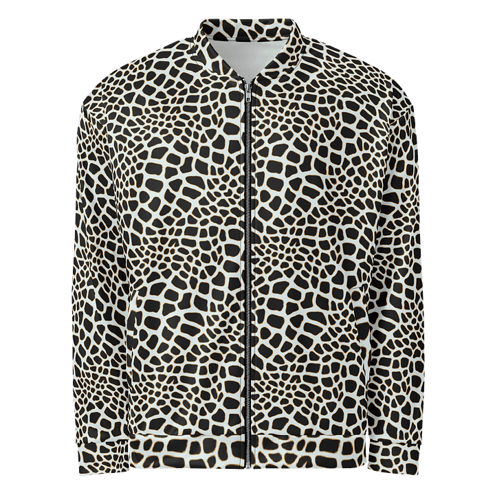 Giraffe Skin Bomber Jacket product image (1)