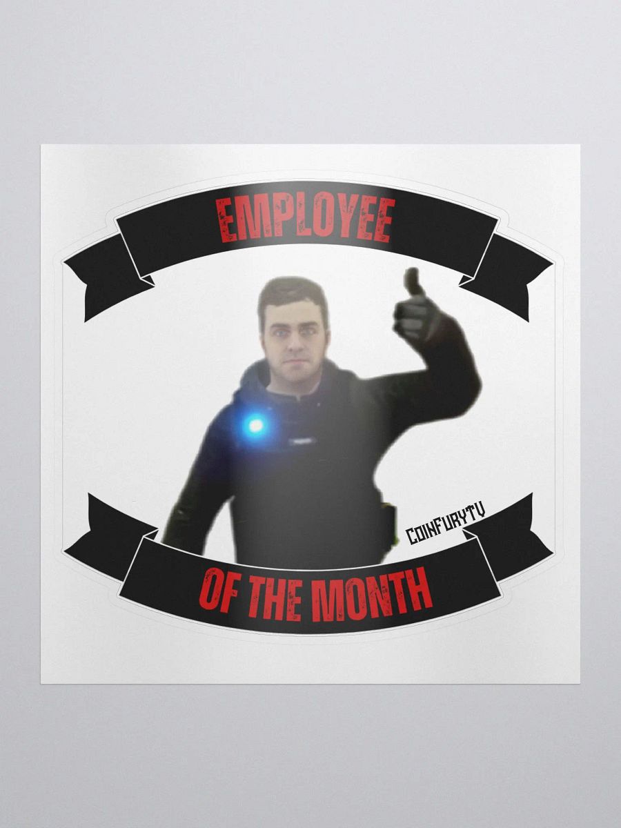 Employee of the Month: Kelvin - Sticker product image (1)