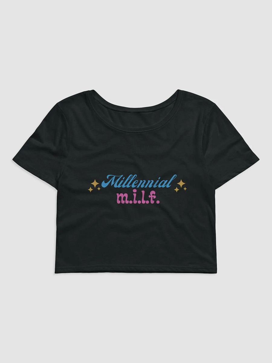 Millennial M.I.L.F. Graphic Crop Tee product image (1)