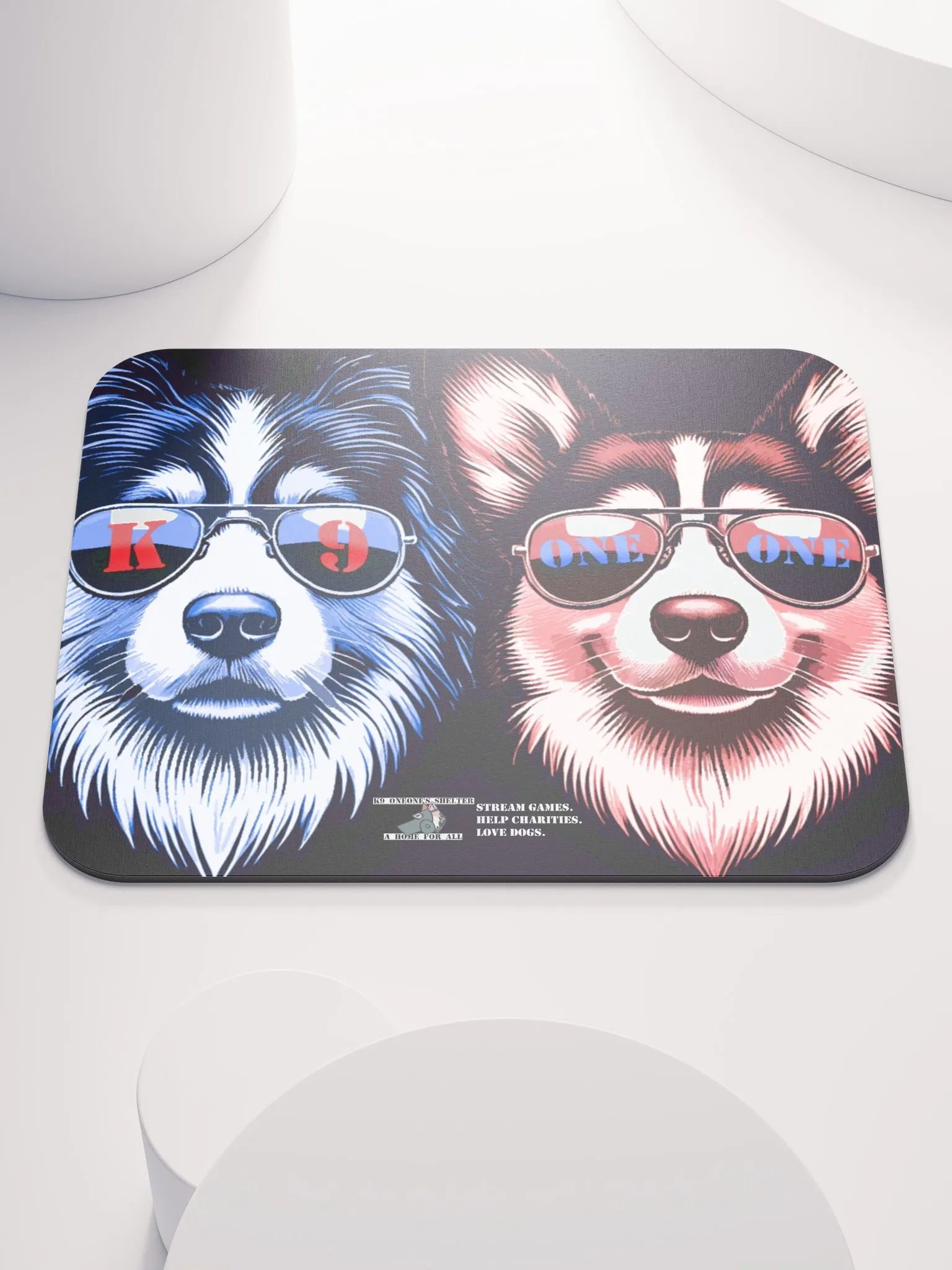 Blues and Two's Huey and Wilson Mousepad product image (1)