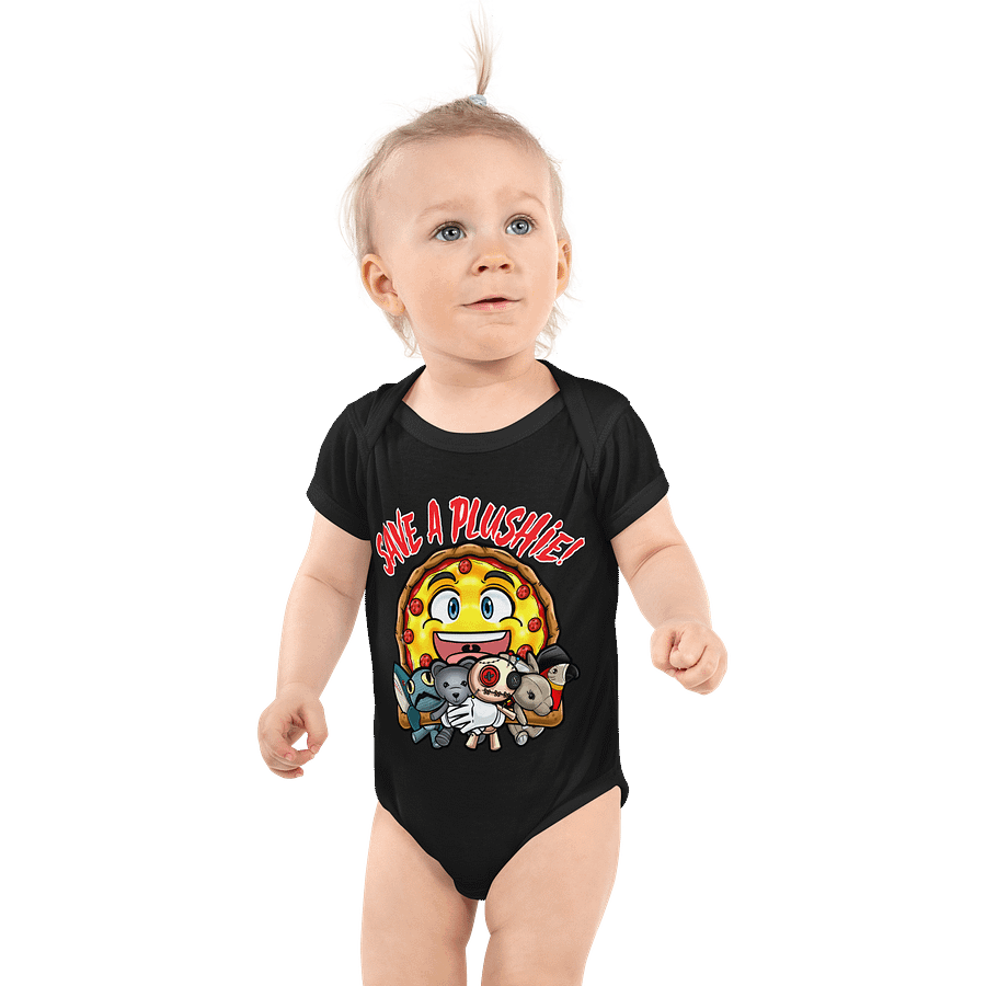 SpookyTimePizza - Save A Plushie! Baby Bodysuit product image (1)