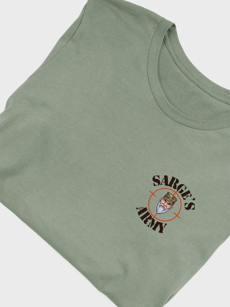 Official SARGE'S ARMY comfy T-Shirt - Light product image (1)