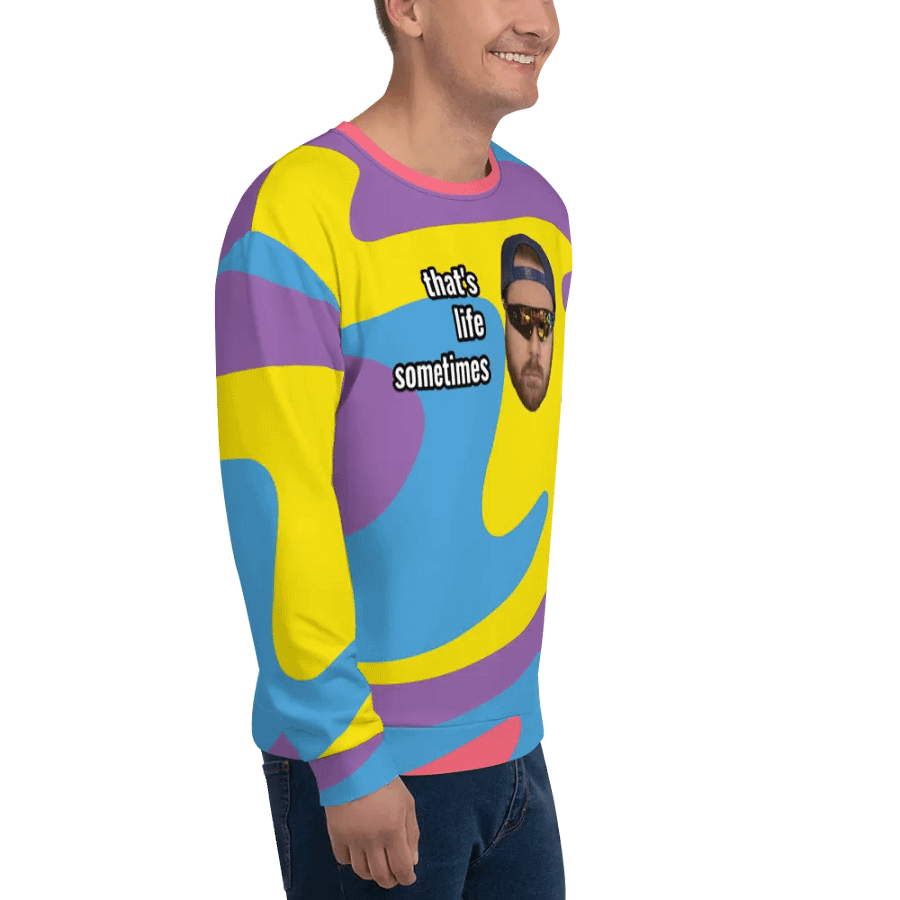that's life sometimes crew neck sweater product image (5)
