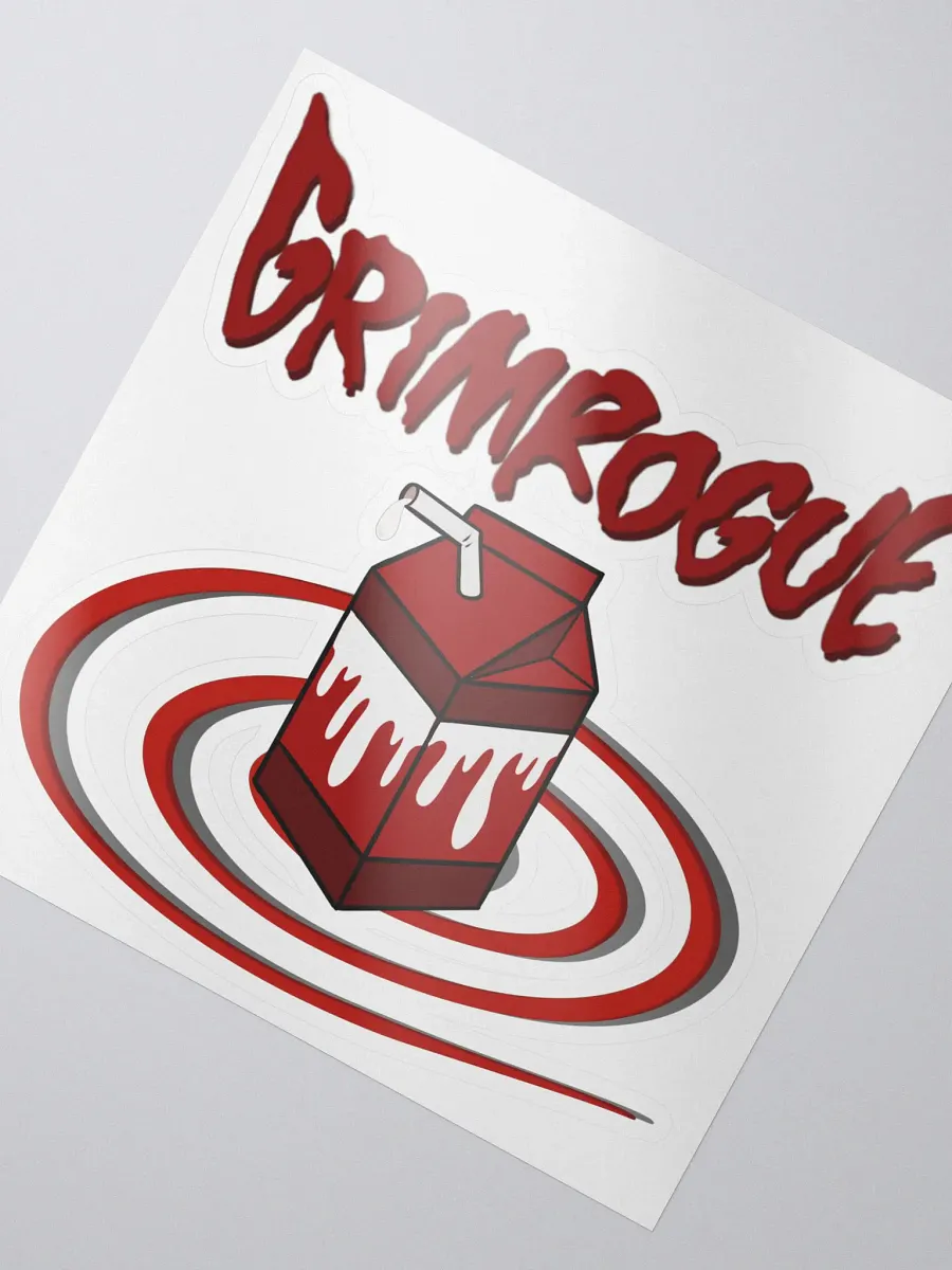 GrimRogue w/ Milk Sticker product image (2)