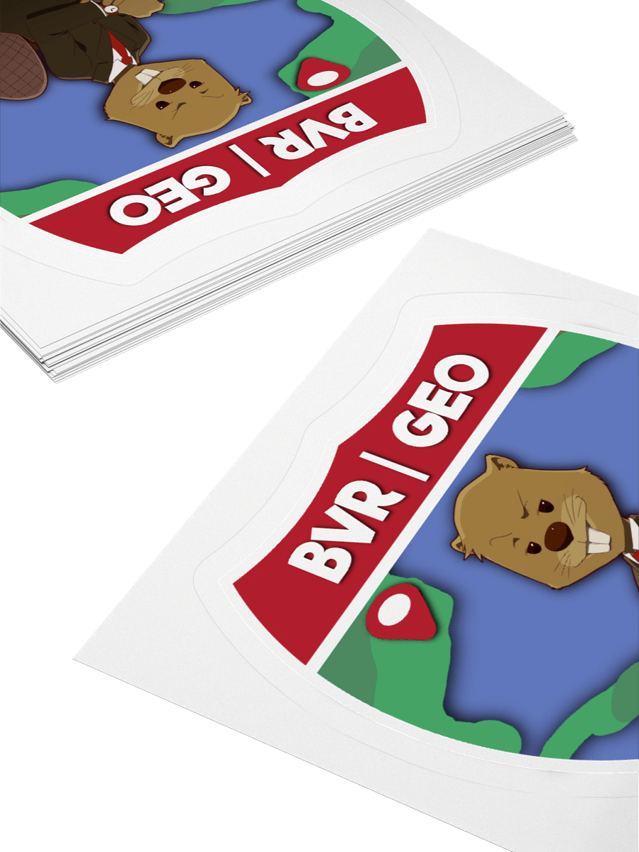 BVR | GEO "The System" Beaver Sticker product image (4)