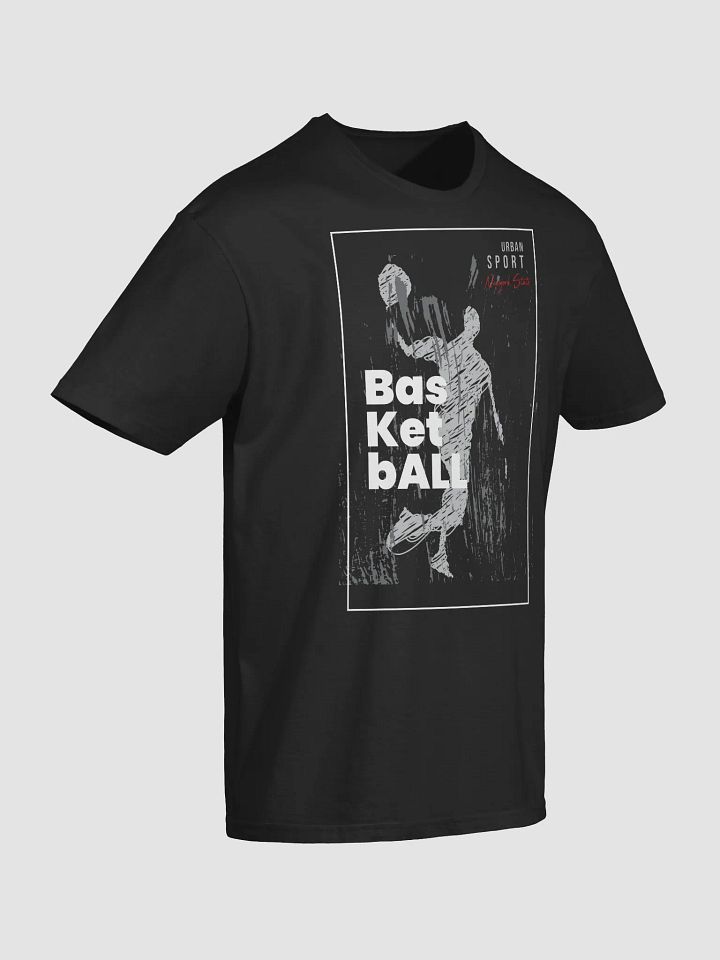 Sketch Basketball Player Abstract T-Shirt product image (2)