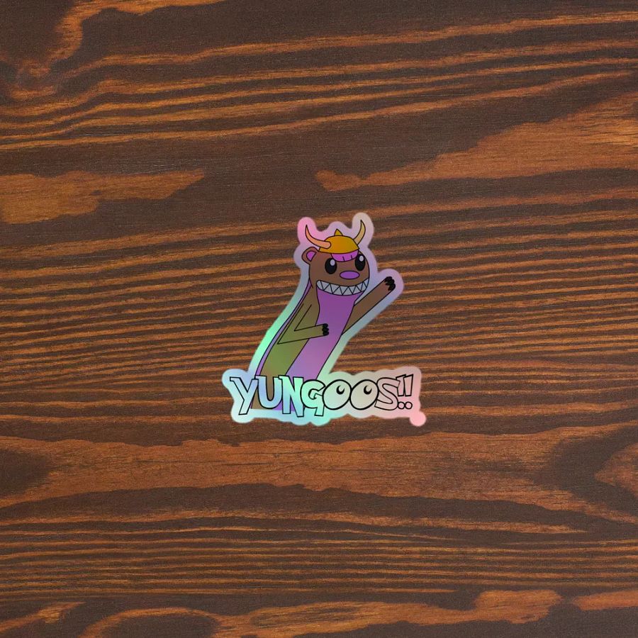 Yungoos!! Emote Holographic Sticker product image (5)