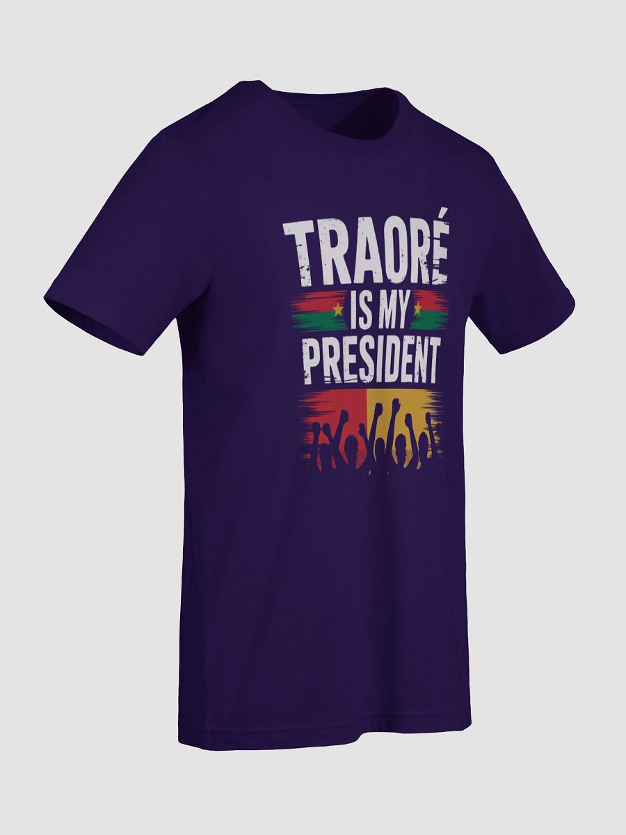 Traore is my president Burkina Faso- Ibrahim Traoré Supersoft T-shirt product image (96)