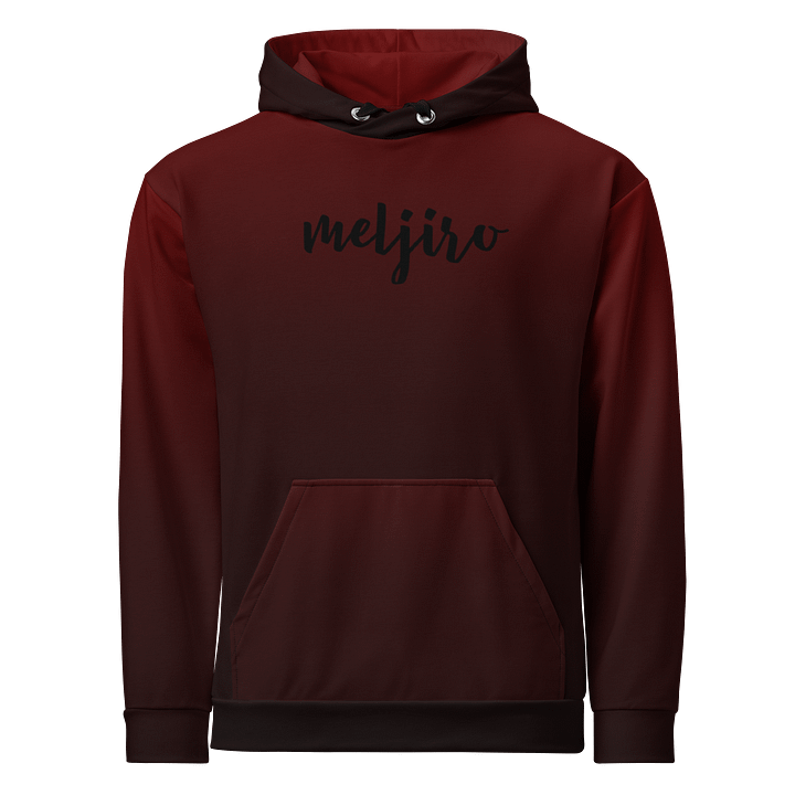 Gradient Meljiro Crimson Hoodie – Bold Style Meets Ultimate Comfort product image (1)