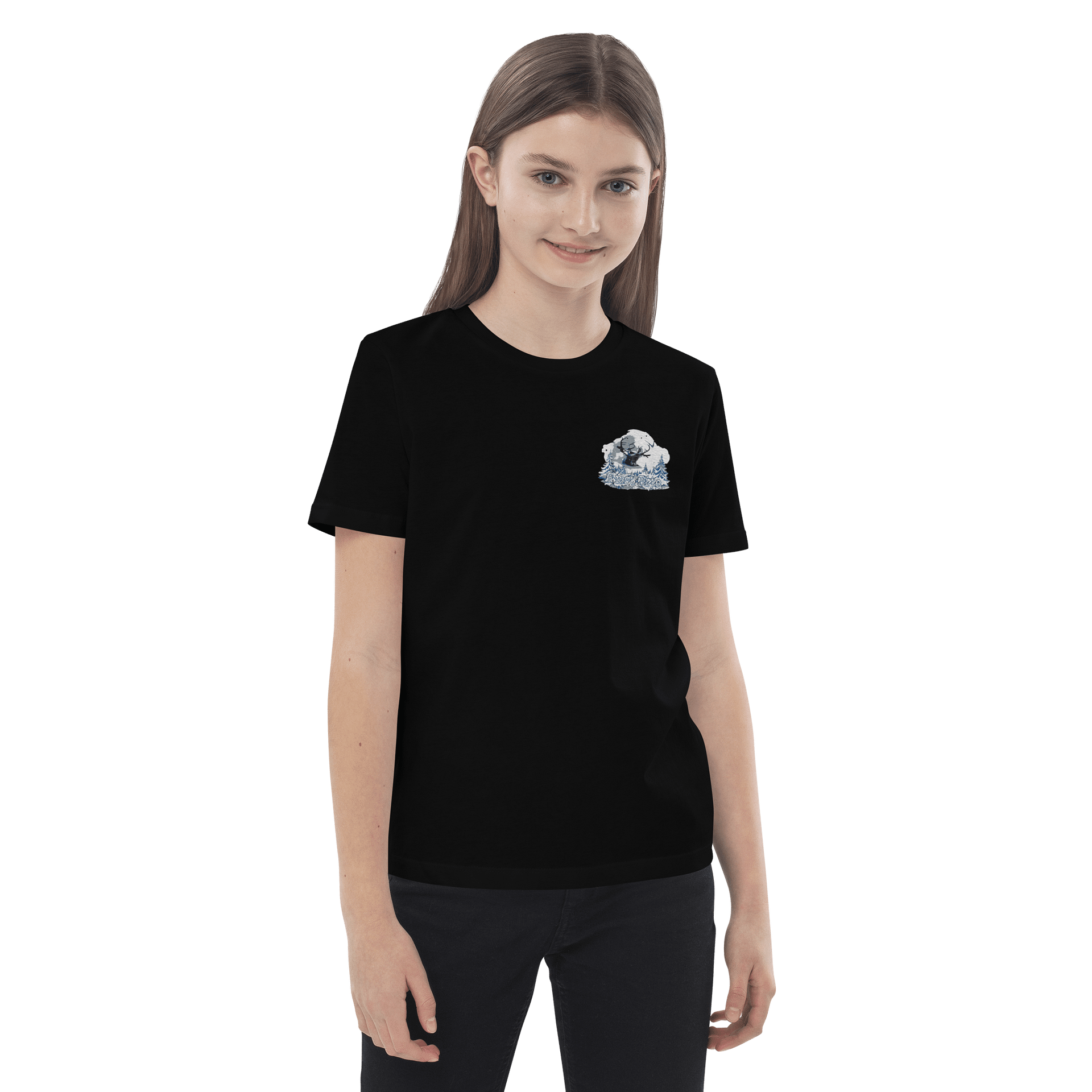 Frost Bite Deer Kids T-Shirt product image (5)