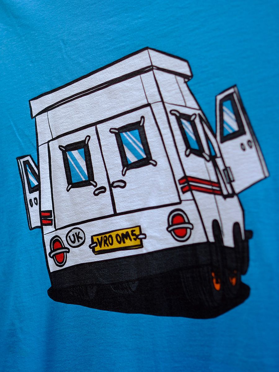 Wheelie Yellow driving T! (front and back print) product image (3)